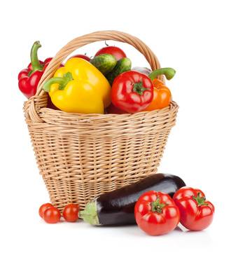 Panier ratatouille